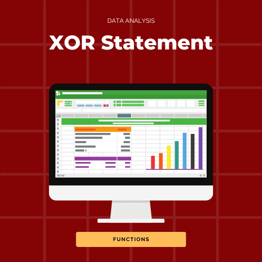 Using the Xor Statement in Excel