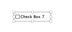 Check box.