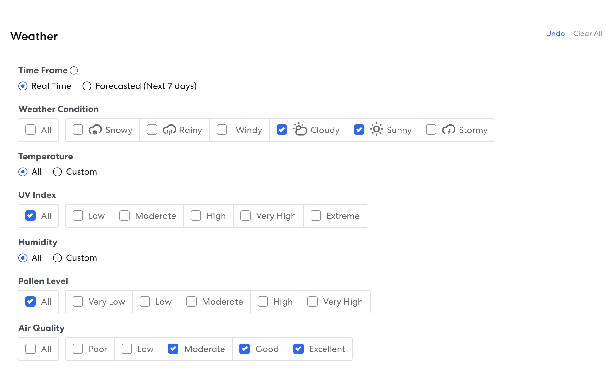 Targeting based on weather conditions on Yahoo DSP.