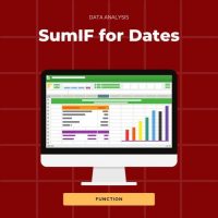 SumIF Function for Dates in Excek